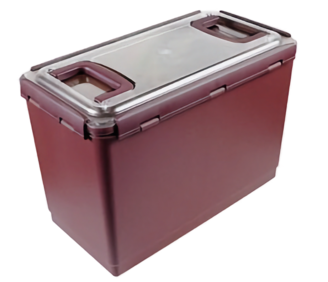 클리어 커버 부르고뉴 김치 컨테이너