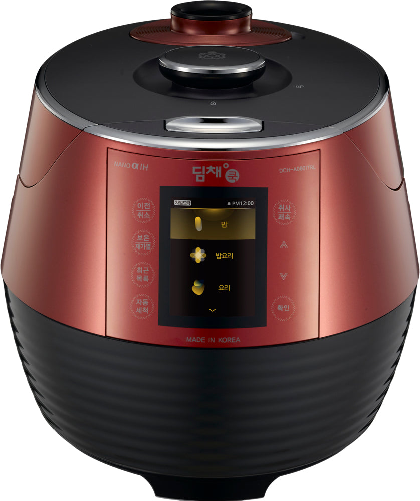 6 Cup IH Pressure Rice Cooker With LCD Touch Display - Dimchae USA